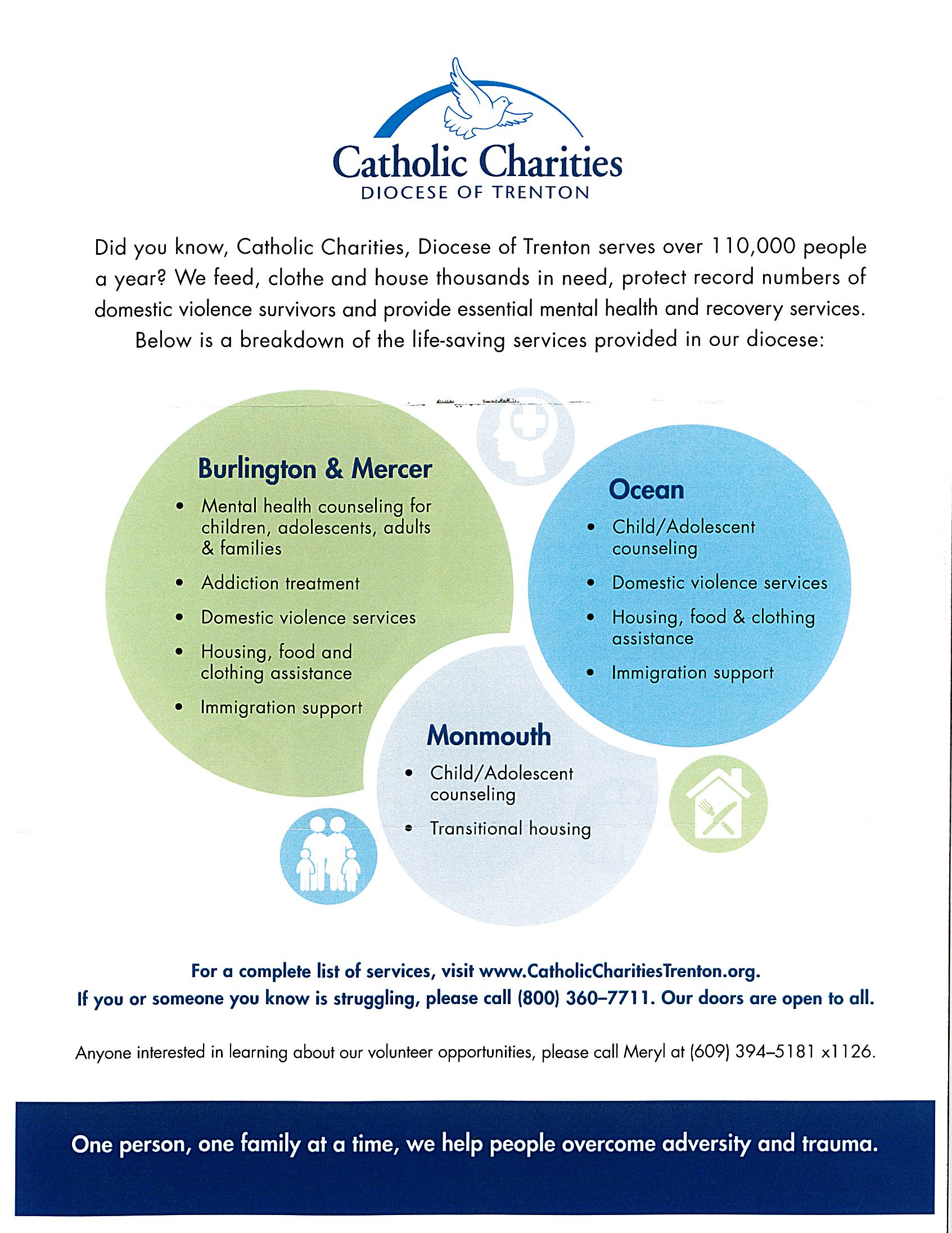 Catholic Charities helps