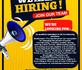 We Are Hiring! Information Flyers