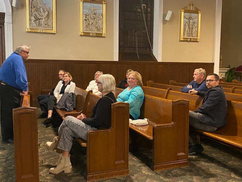 Foto de la reunión de lectores.