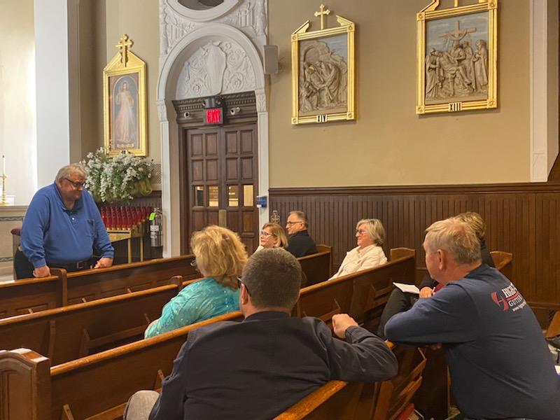 Foto de la reunión de lectores.